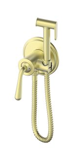 Гигиенический душ со смесителем Wonzon & Woghand Steam WW-88829008-BG брашированное золото